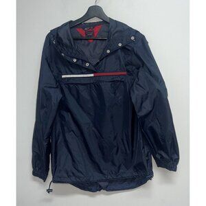 VINTAGE Tommy Hilfiger Jeans Windbreaker Jacket Adult Small Blue Pullover Mens